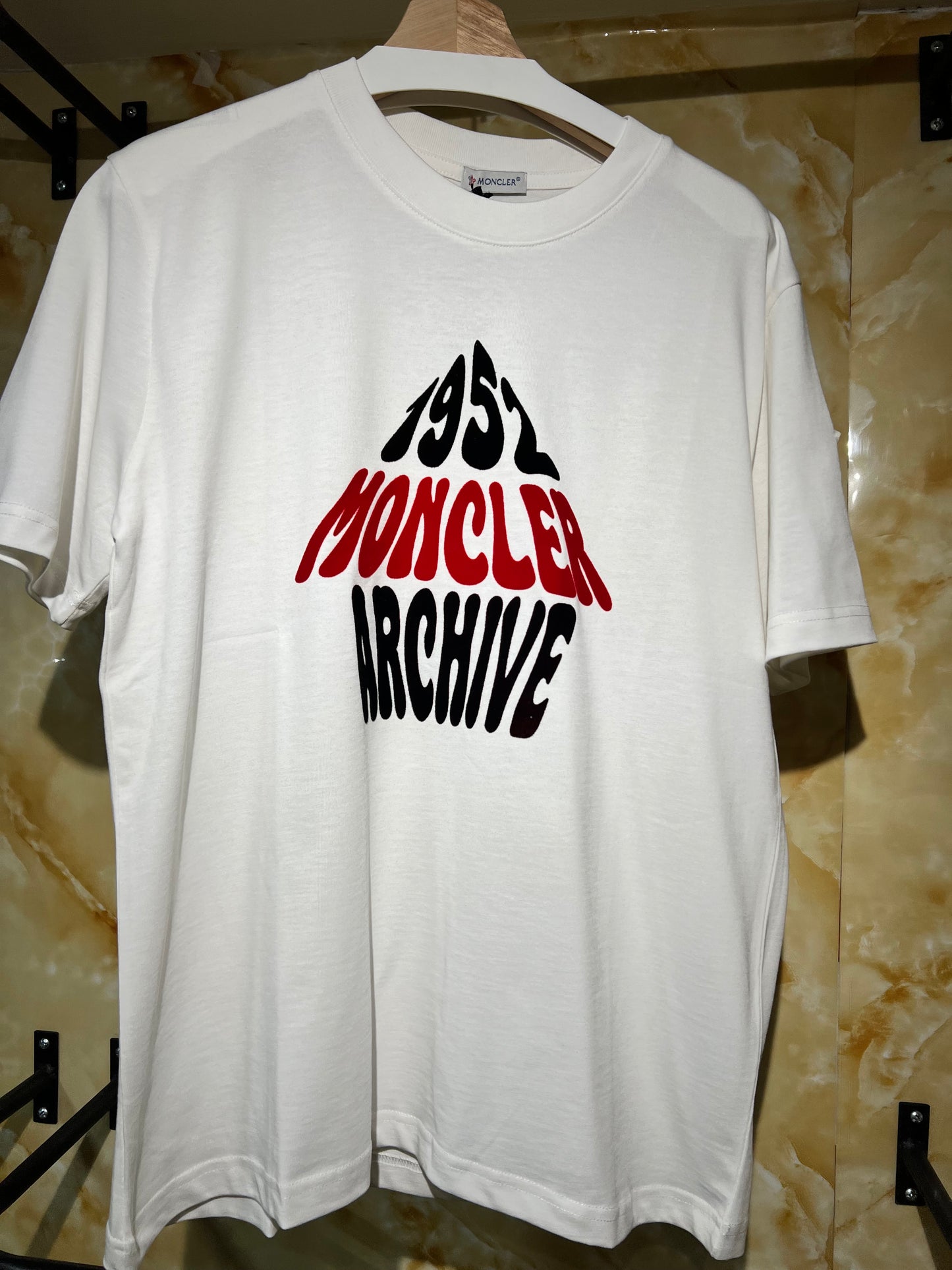 Moncler 1952 Archive Tee Blanca