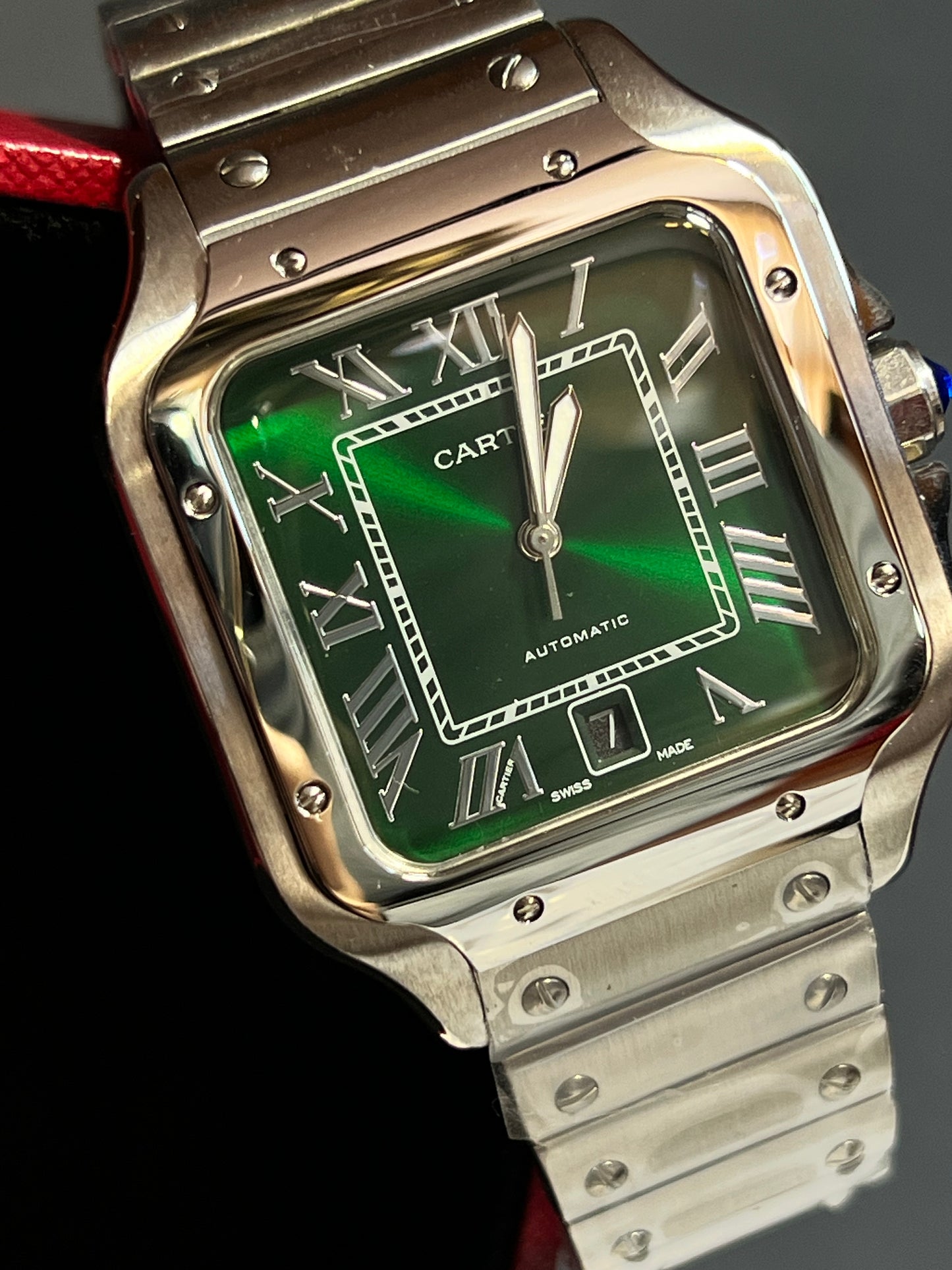 Cartier Santos Verde