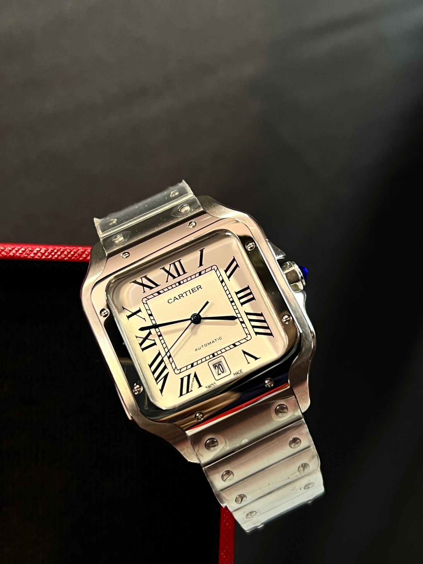 Cartier Santos "Plata"