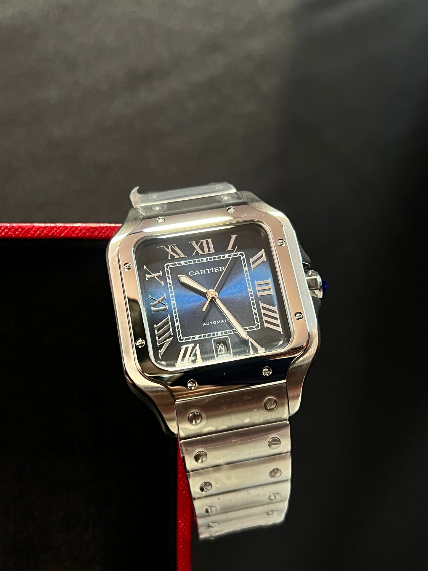 Cartier Santos "Azul"