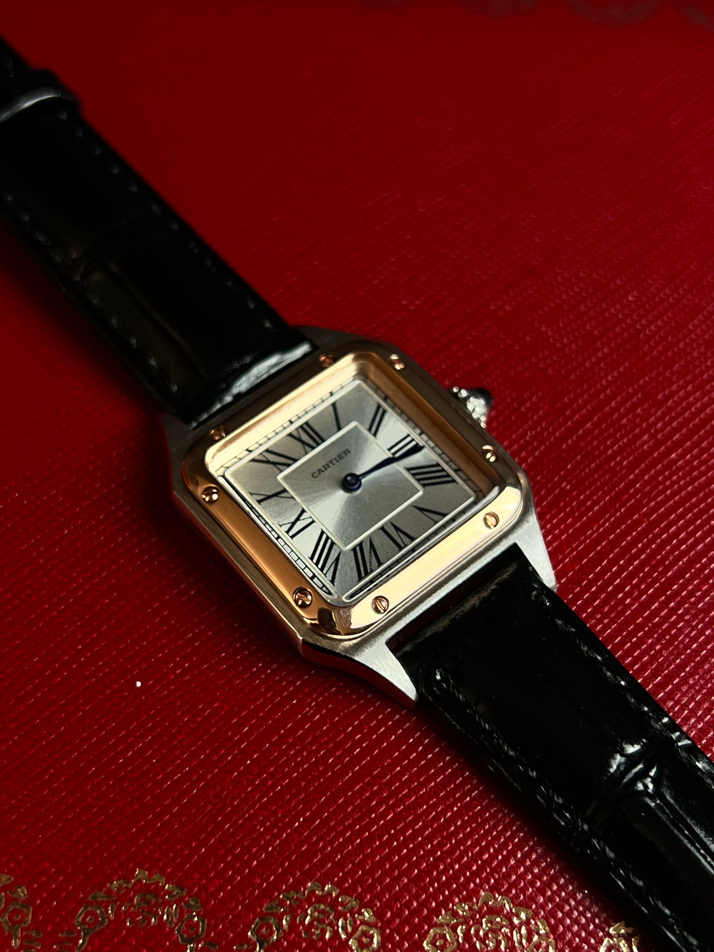 Cartier Santos Dumont "Two Tone"