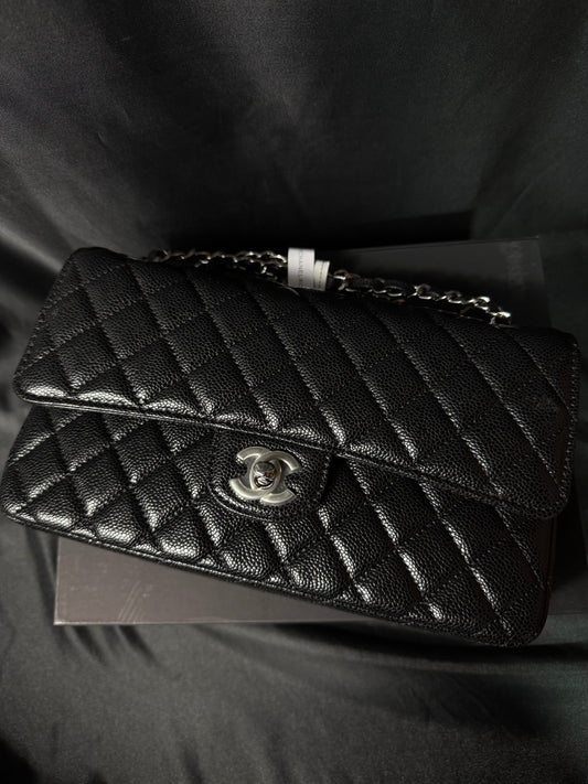 Channel Bolso Black Classic Caviar
