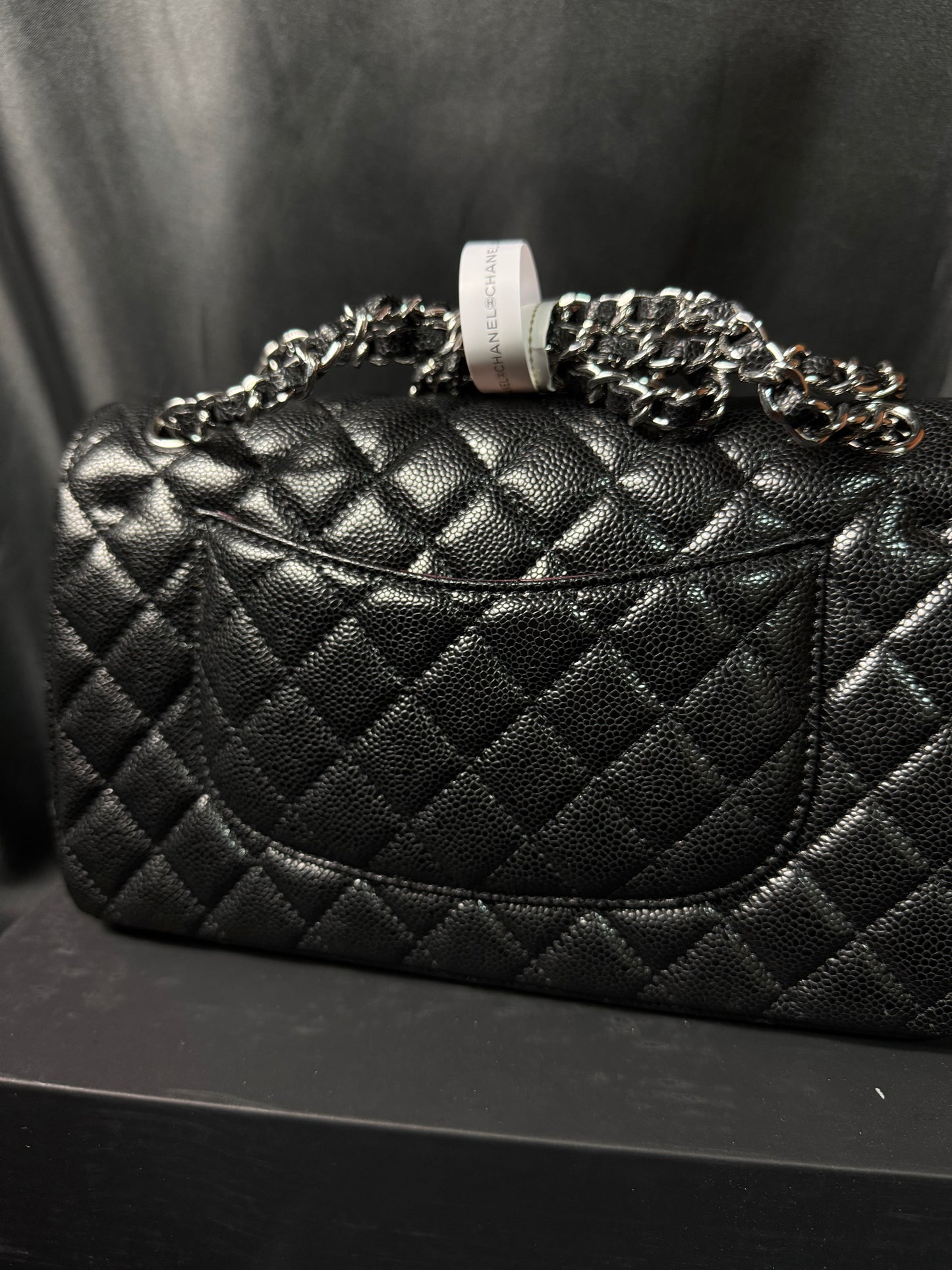 Channel Bolso Black Classic Caviar