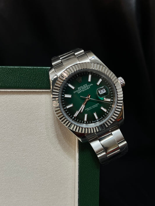 Rolex Date Just Verde Sombreado 2026