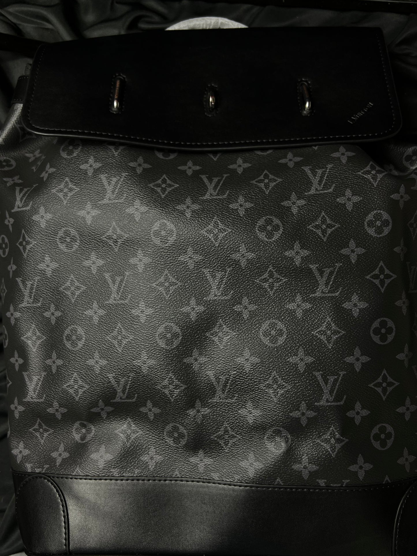 Louis Vuitton Christopher PM Backpack  Monogram Eclipse