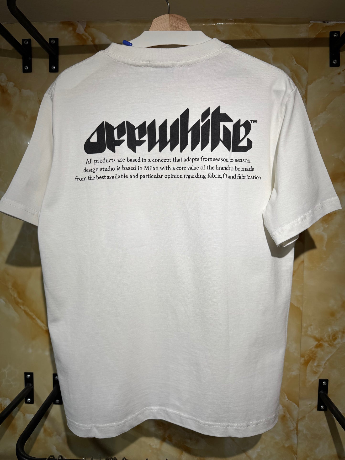 Off-White – Graphic Patchwork Eye Tee