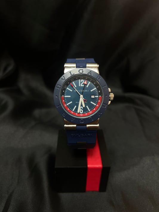 Bvlgari  Aluminium Azul  Rojo AA