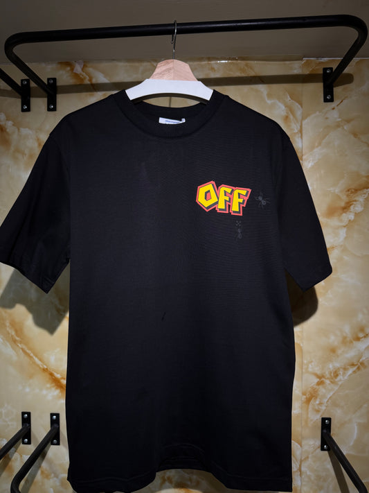 Off-White – Camiseta “Yellow Arrows Ants”