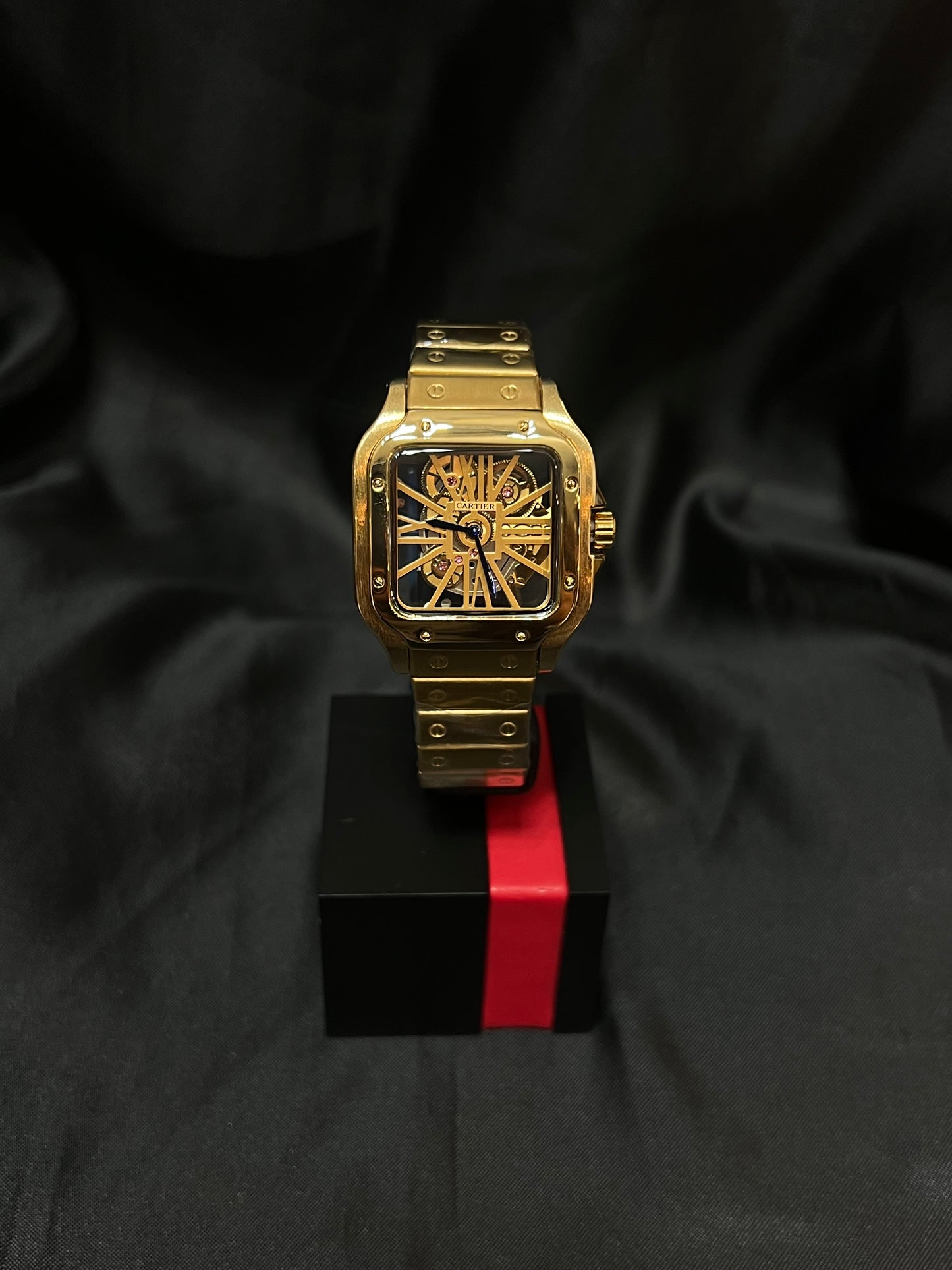 Cartier Santos Skeleton Oro AA