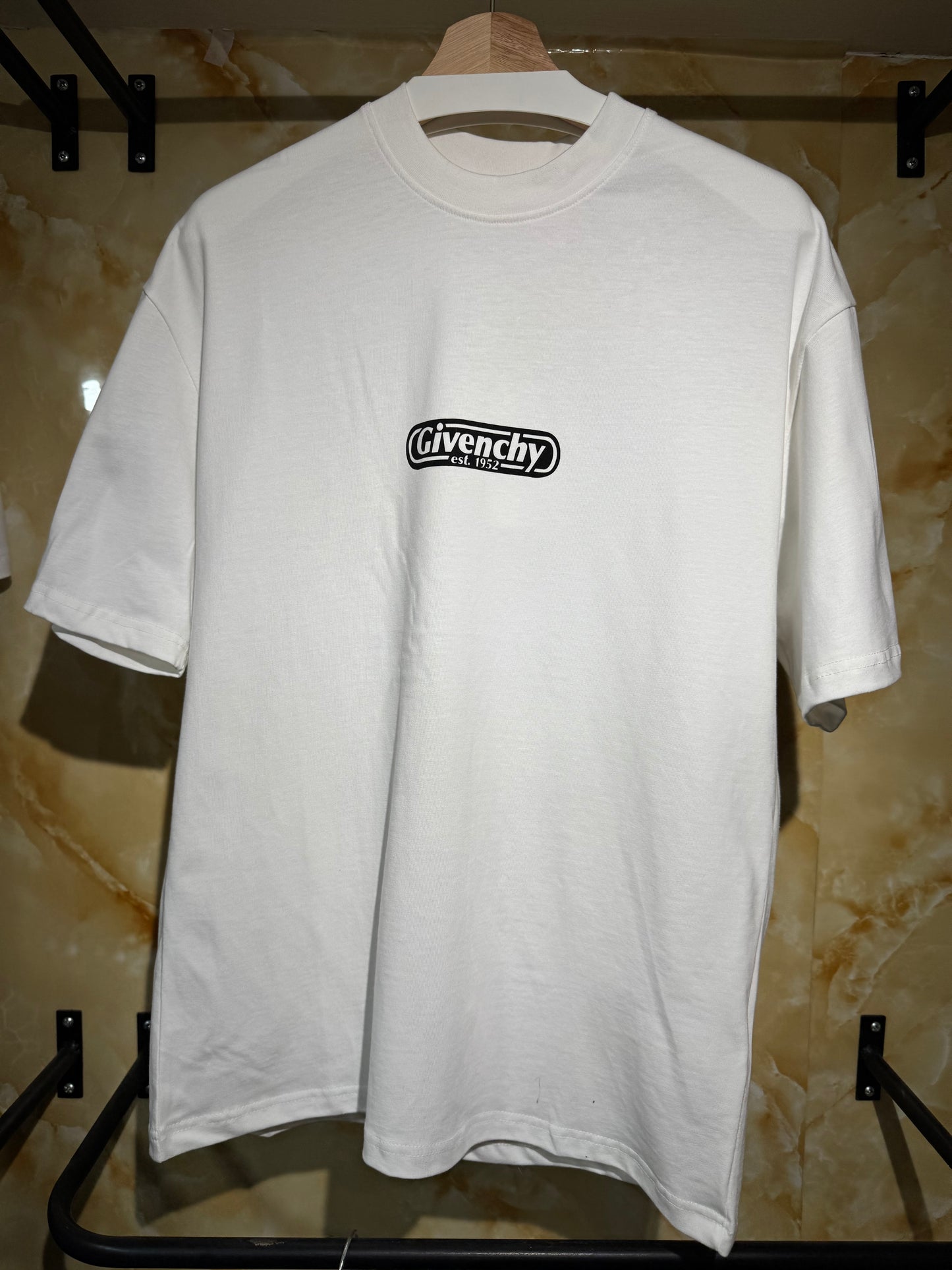 Givenchy – Logo Patch + Flames Back