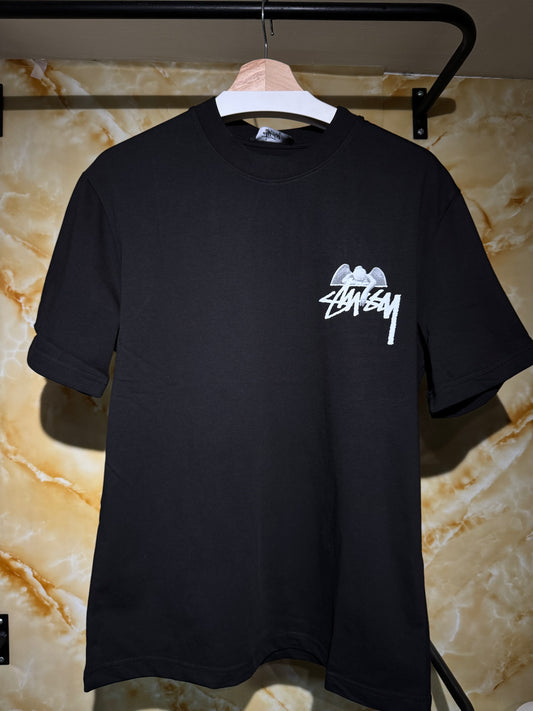 STÜSSY – Ángel Blanco Black Tee