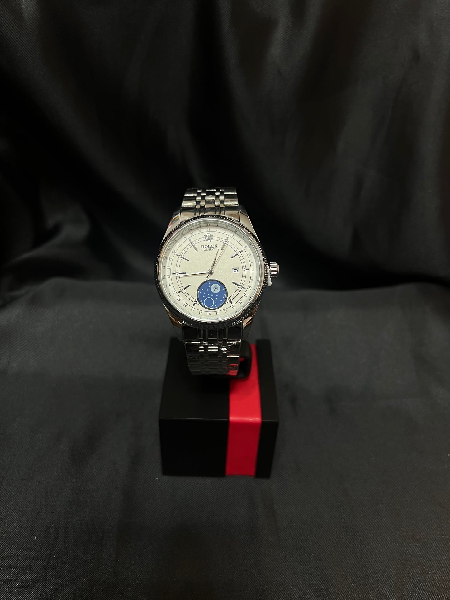 Rolex Fase Lunar Blanco AA