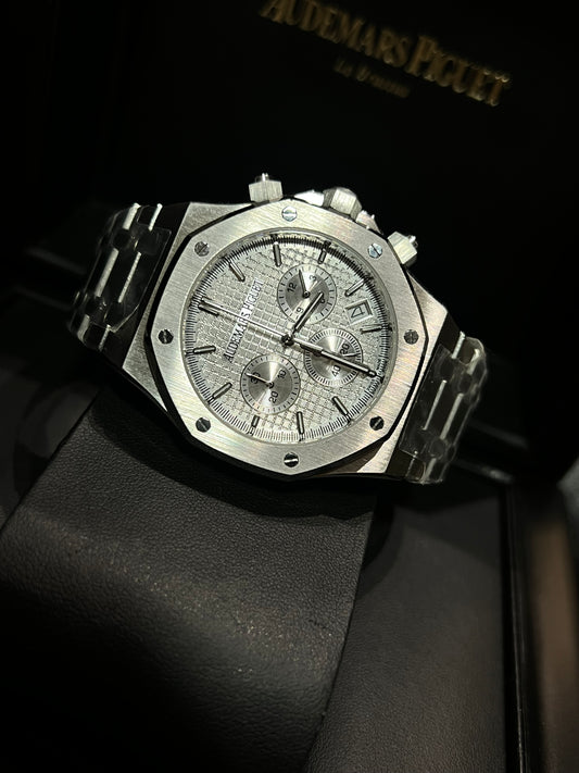 AP Royal Oak Chronograph Blanco