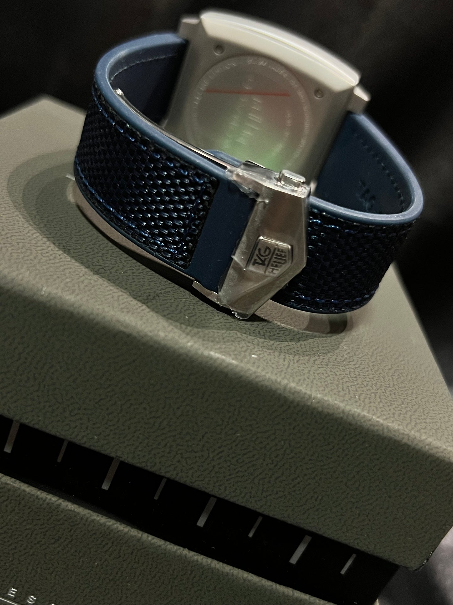 Tag Heuer Monaco Titanio Azul Rey