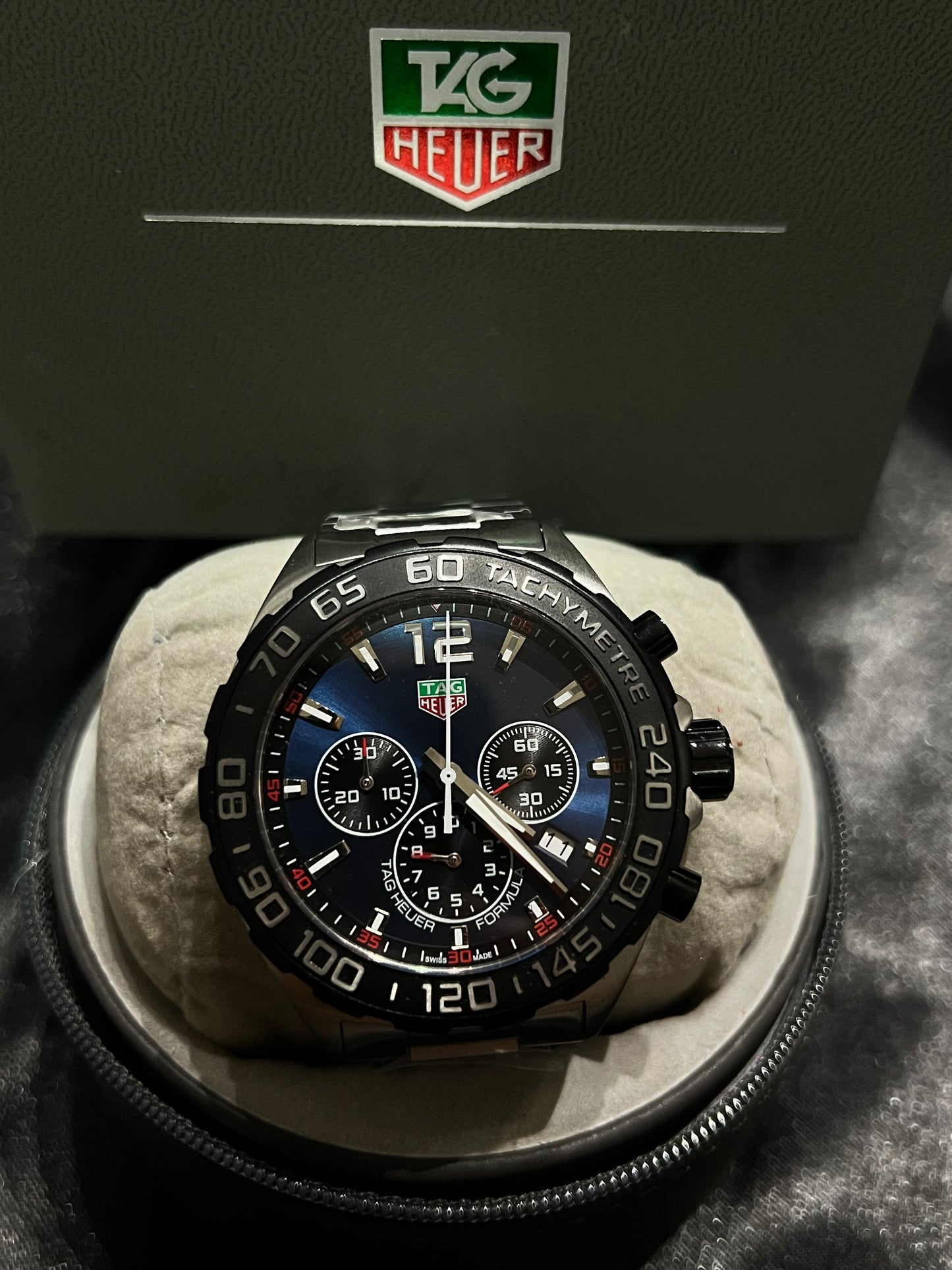TAG Heuer Formula 1 Chronograph Acero Azul