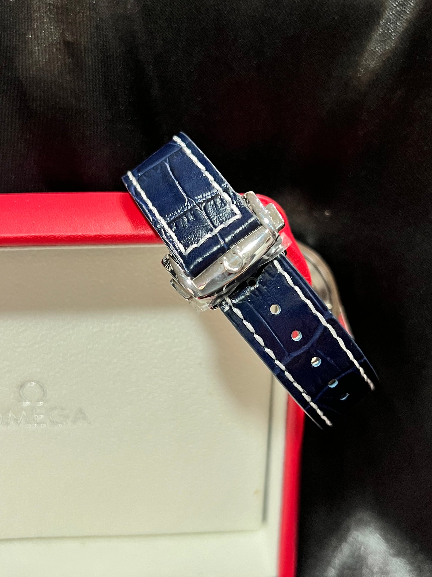 Omega SpeedMaster Moonphase Azul