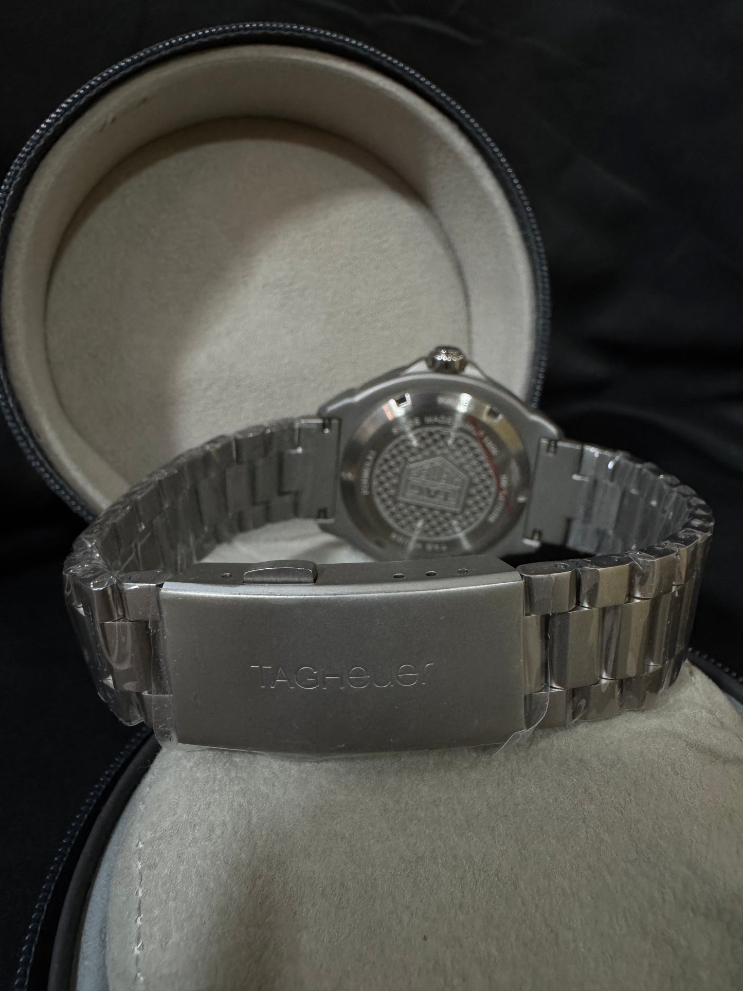 TAG Heuer Formula 1 Solargraph Negro y Blanco Acero