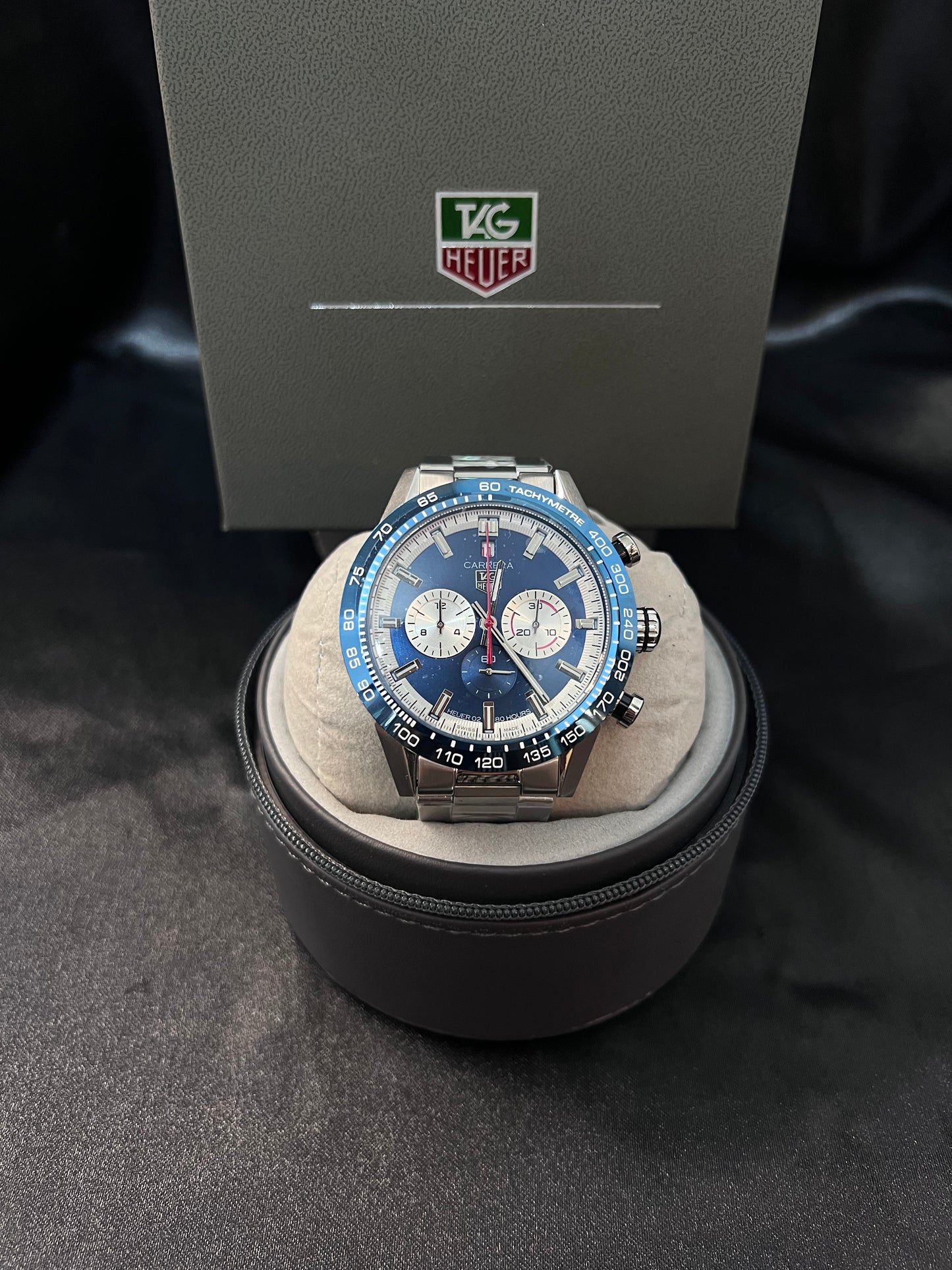 TAG Heuer Carrera Chronograph Azul Rey