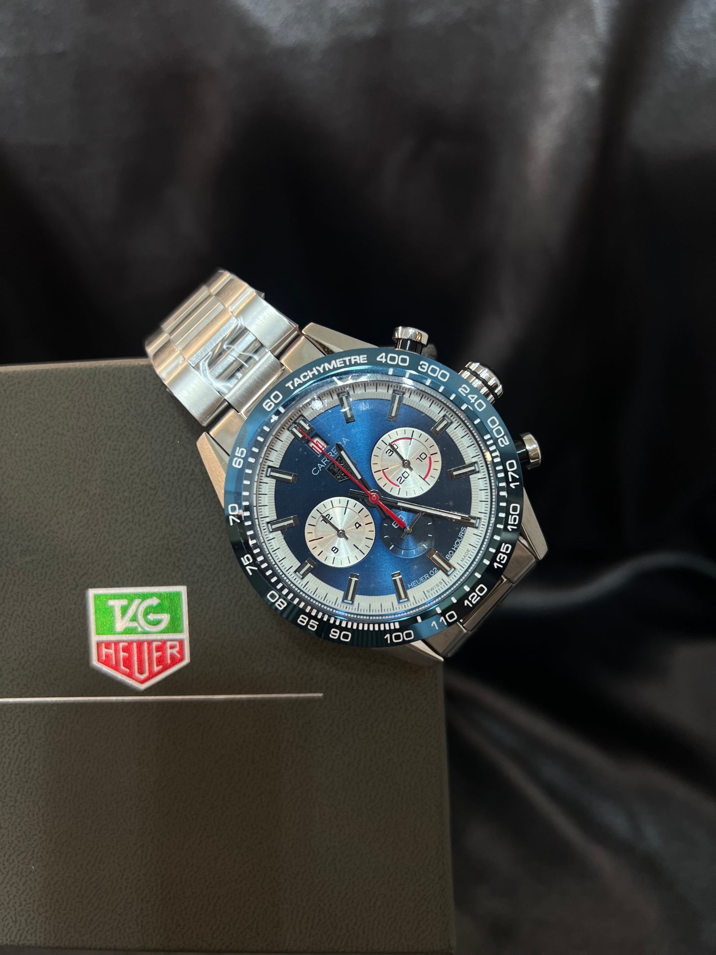 TAG Heuer Carrera Chronograph Azul Rey