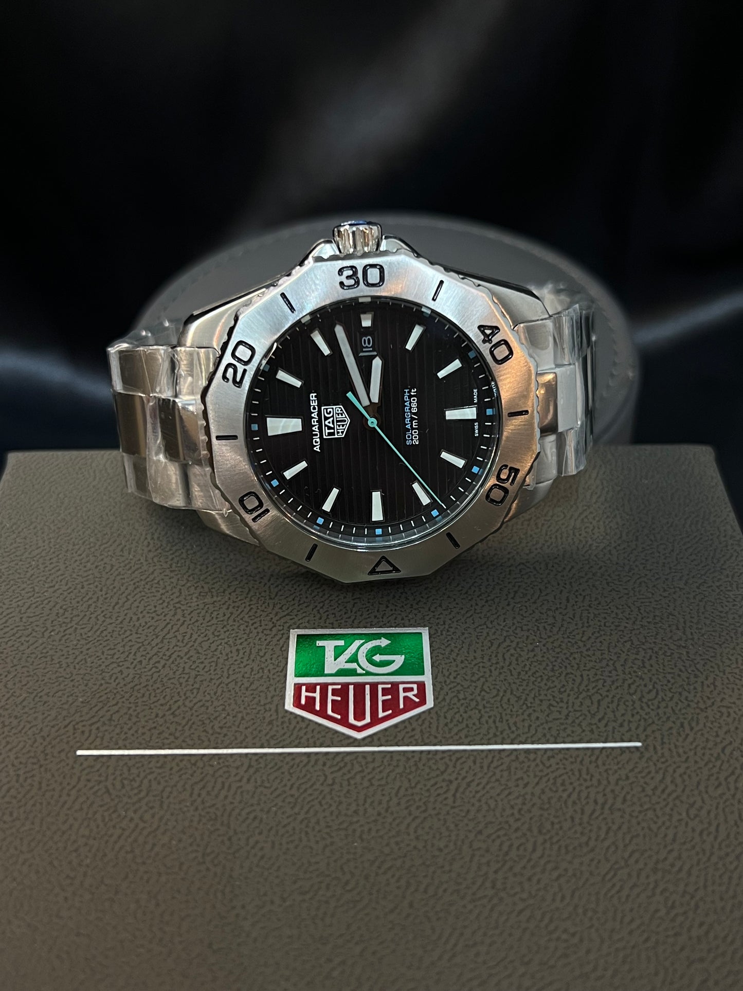 TAG Heuer Aquaracer Gris y Azul