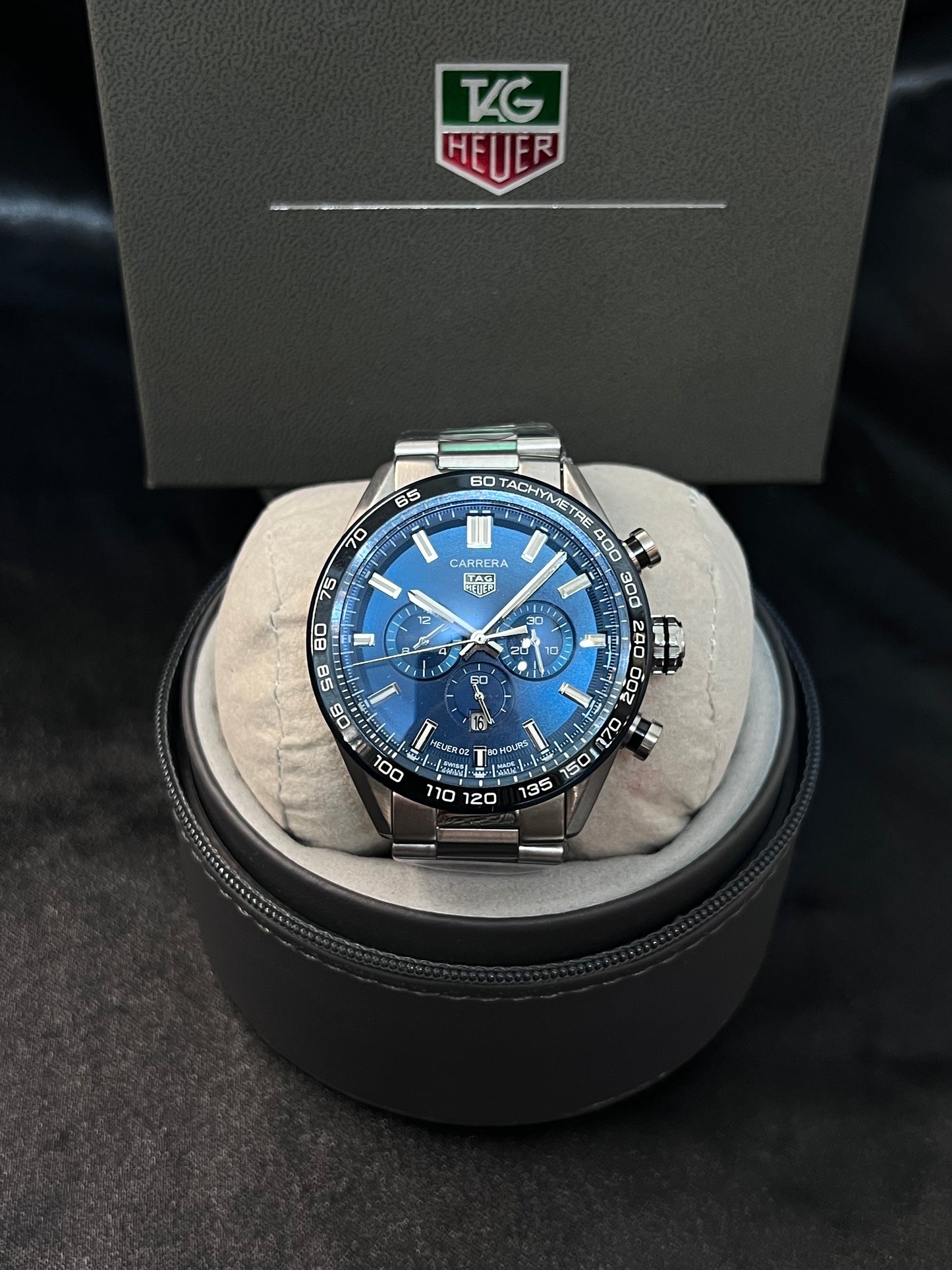 TAG Heuer Carrera Chronograph Azul Marino