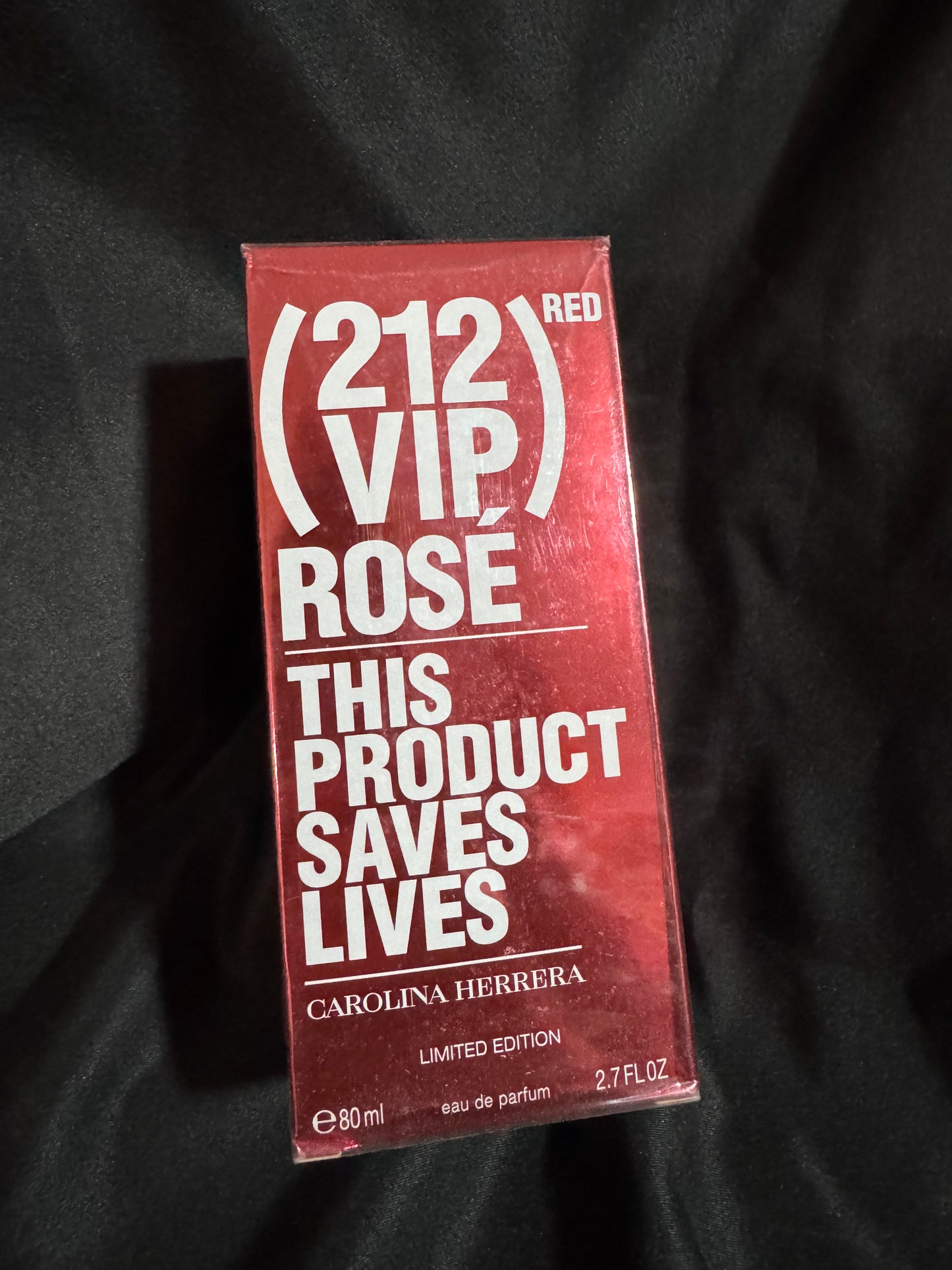 212 VIP Rose Product Saves Lives