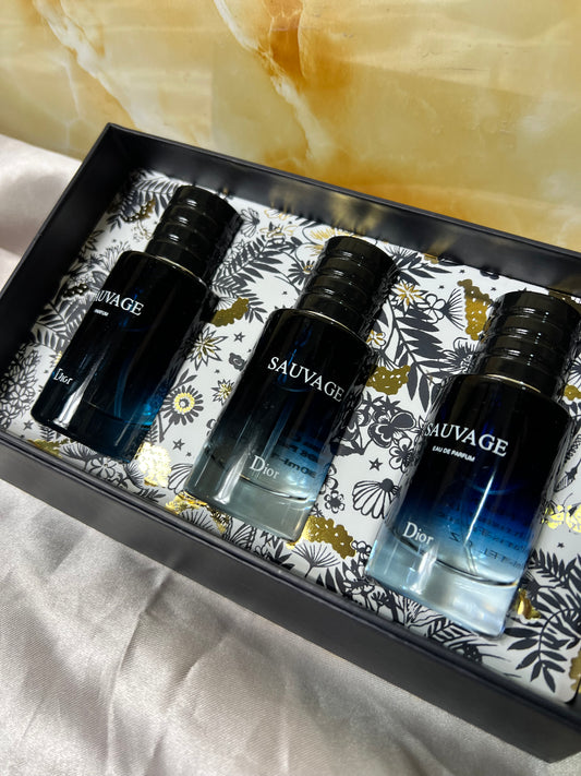 Dior "Sauvage" Set 3 pzas