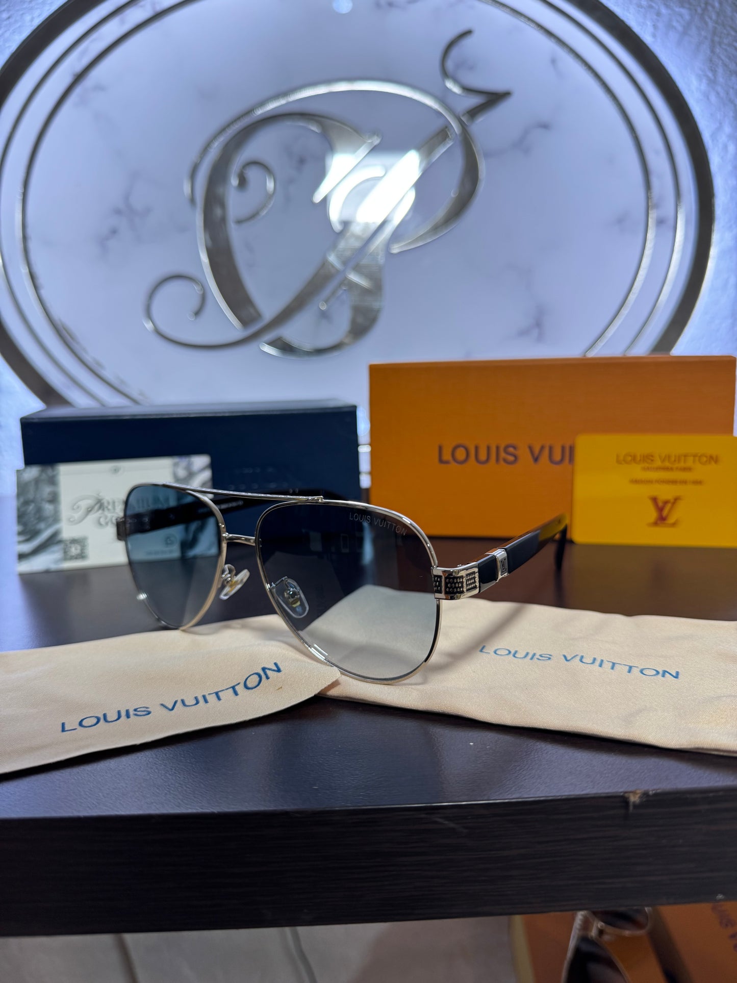 Lentes Louis Vuitton Azul