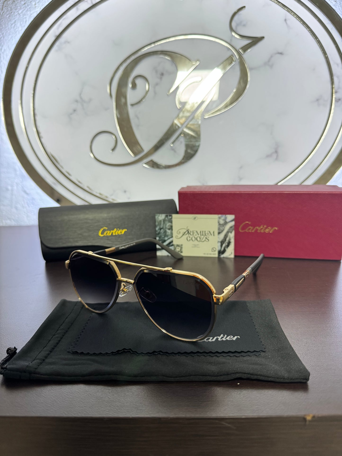 Lentes Cartier Negros