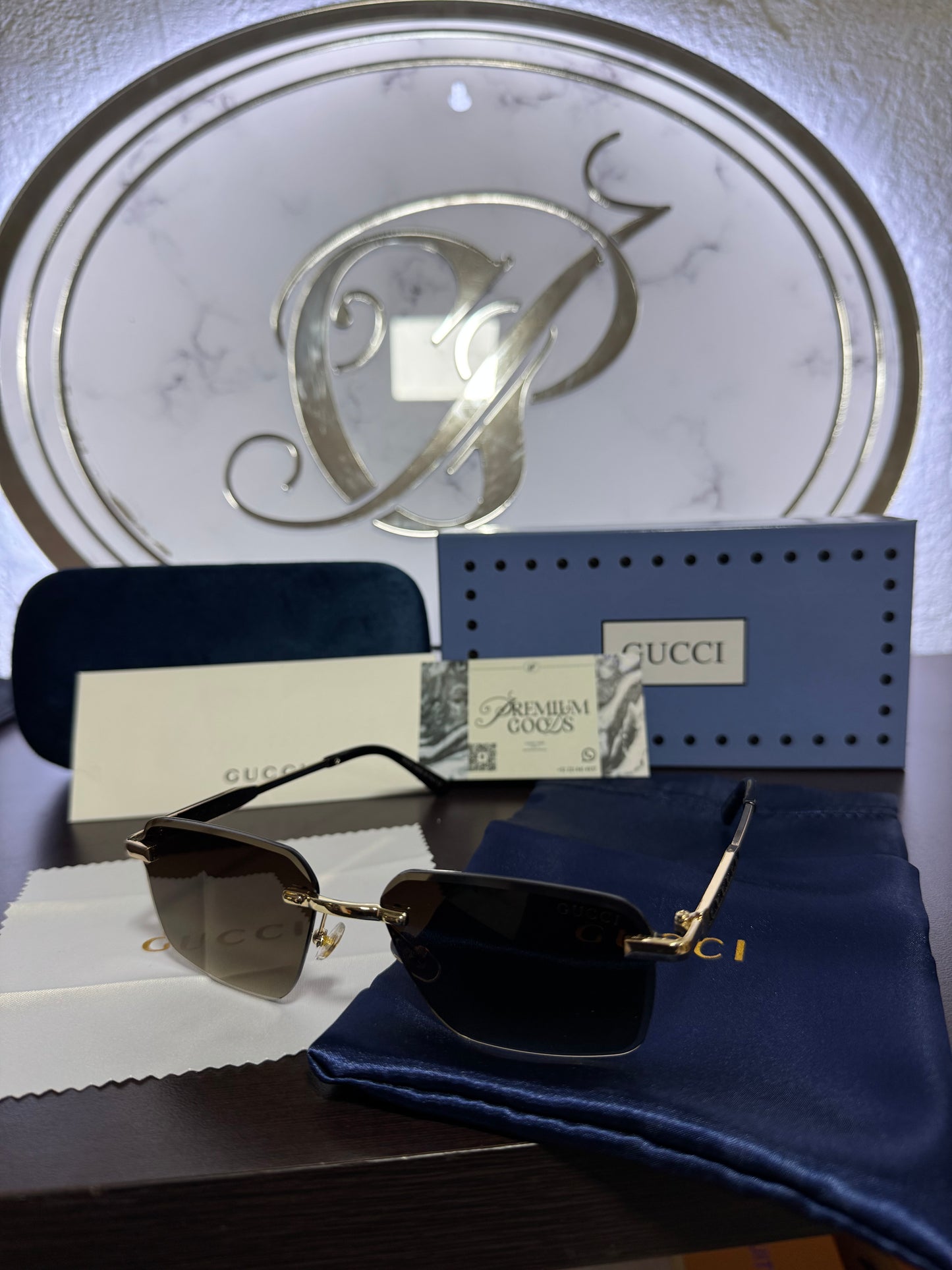Lentes Gucci Negros Cuadrados