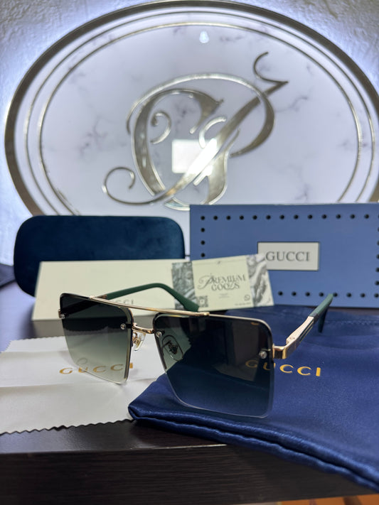 Lentes Gucci Verdes Cuadrados
