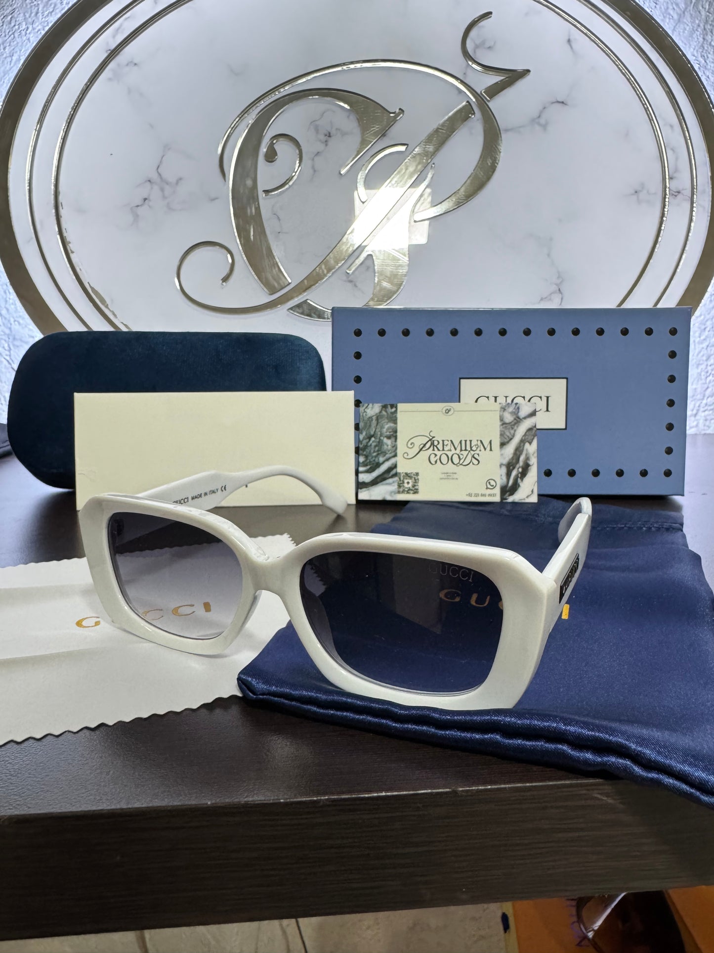 Lentes Gucci Blancos