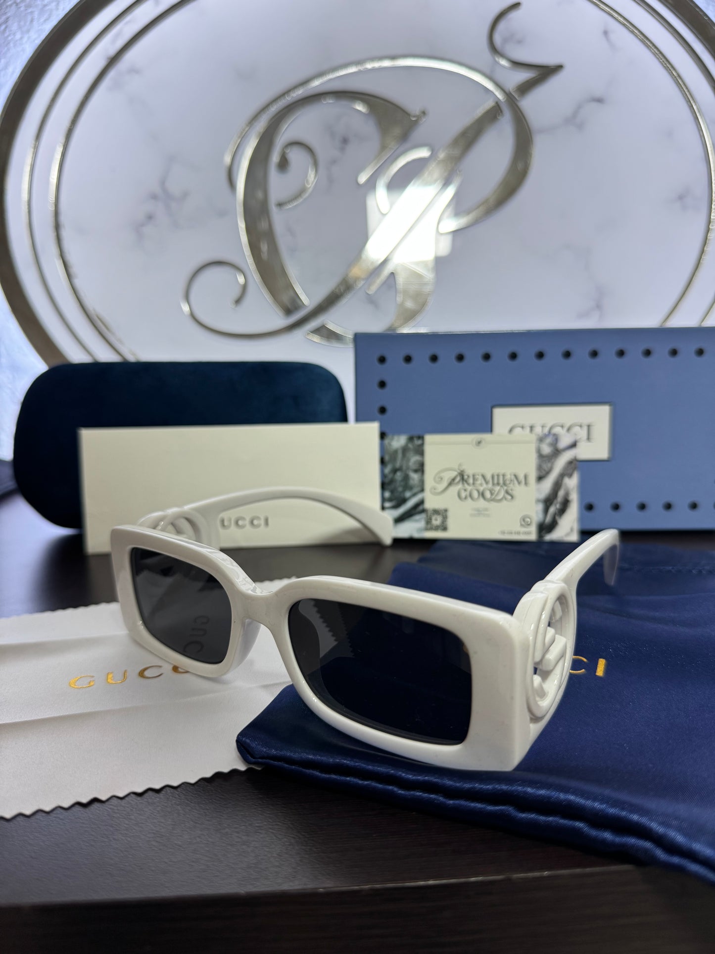 Lentes Gucci Blancos