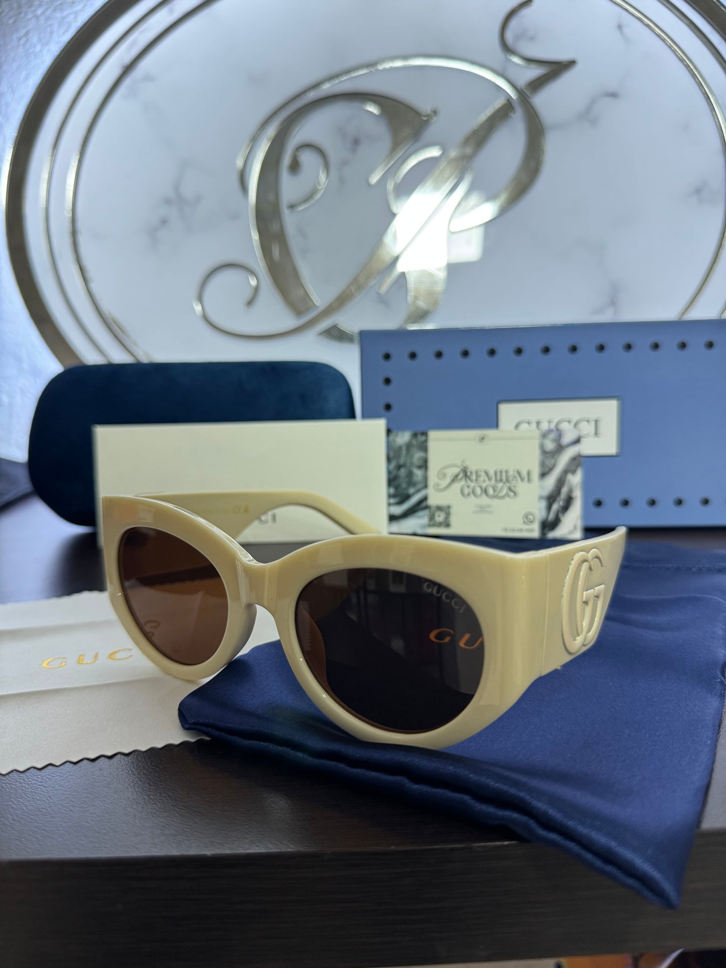 Lentes Gucci Blancos