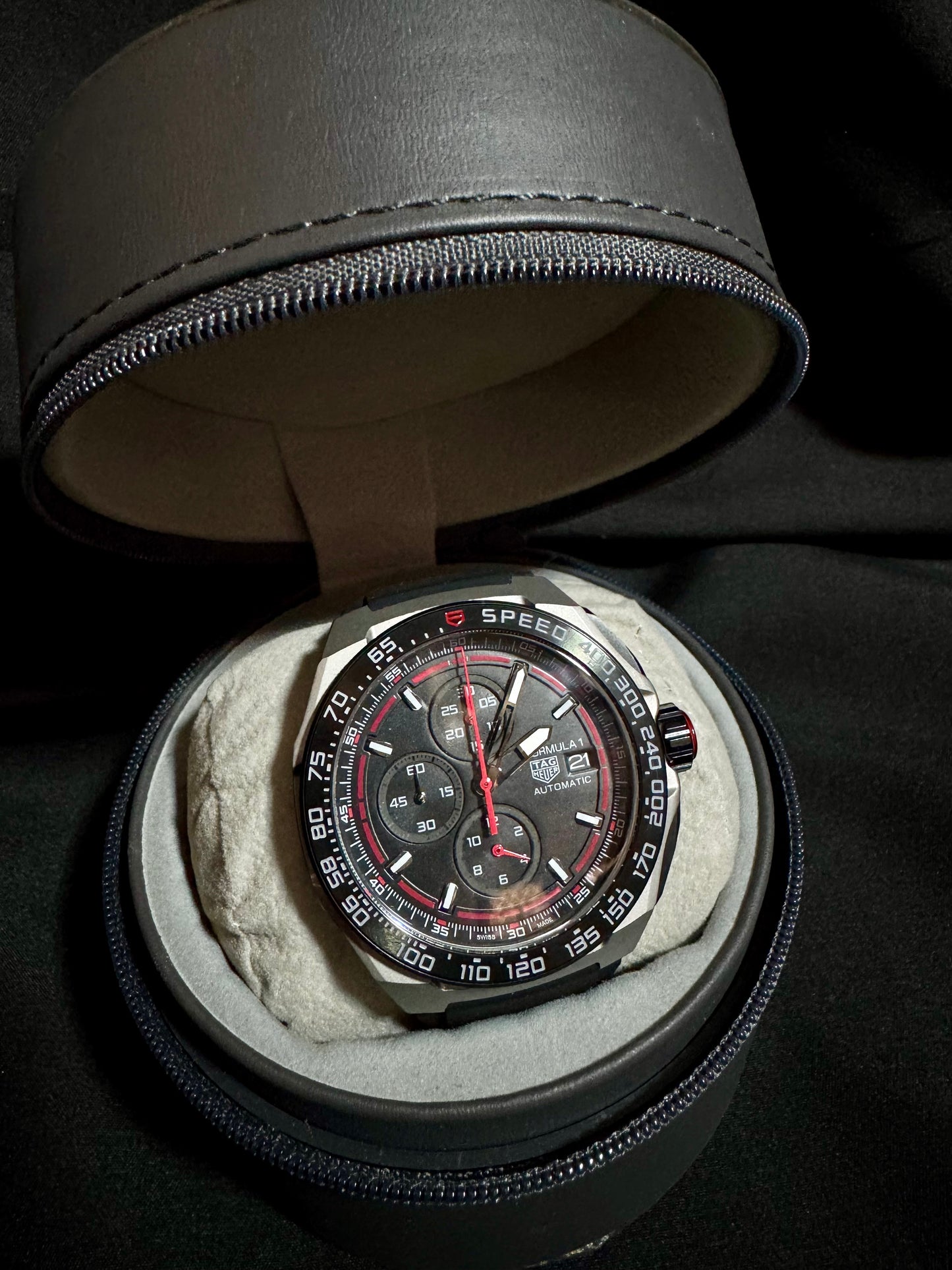 TAG HEUER FORMULA 1 2025 Negro Caucho