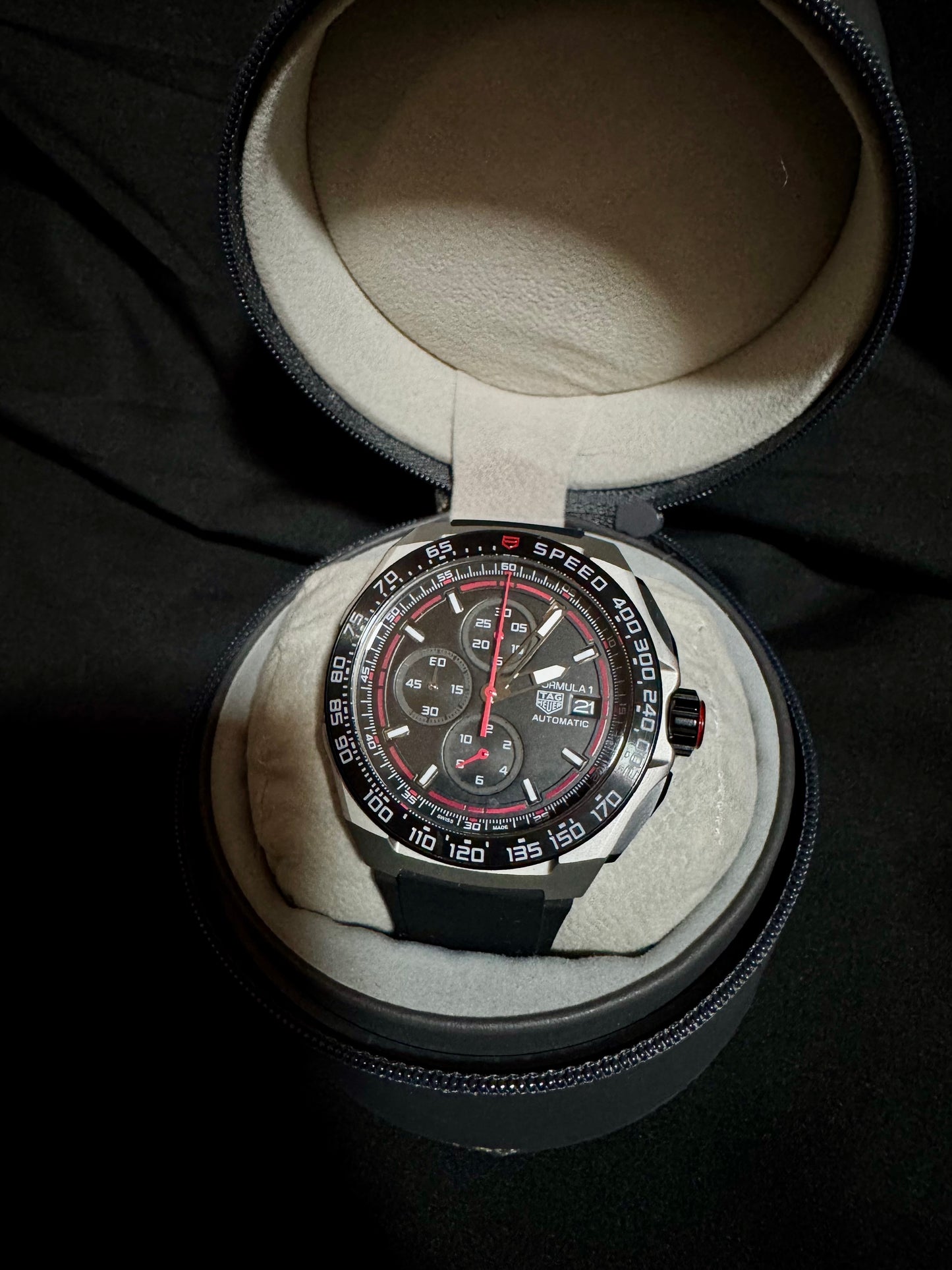 TAG HEUER FORMULA 1 2025 Negro Caucho