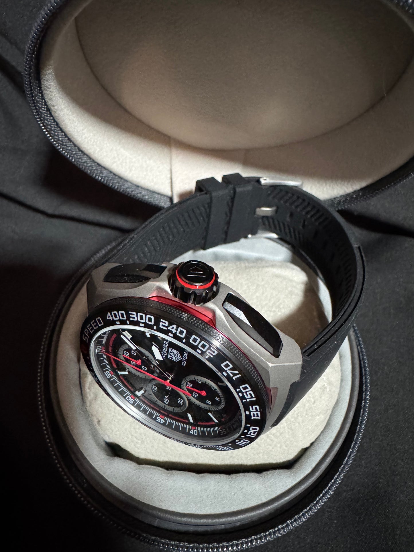 TAG HEUER FORMULA 1 2025 Negro Caucho