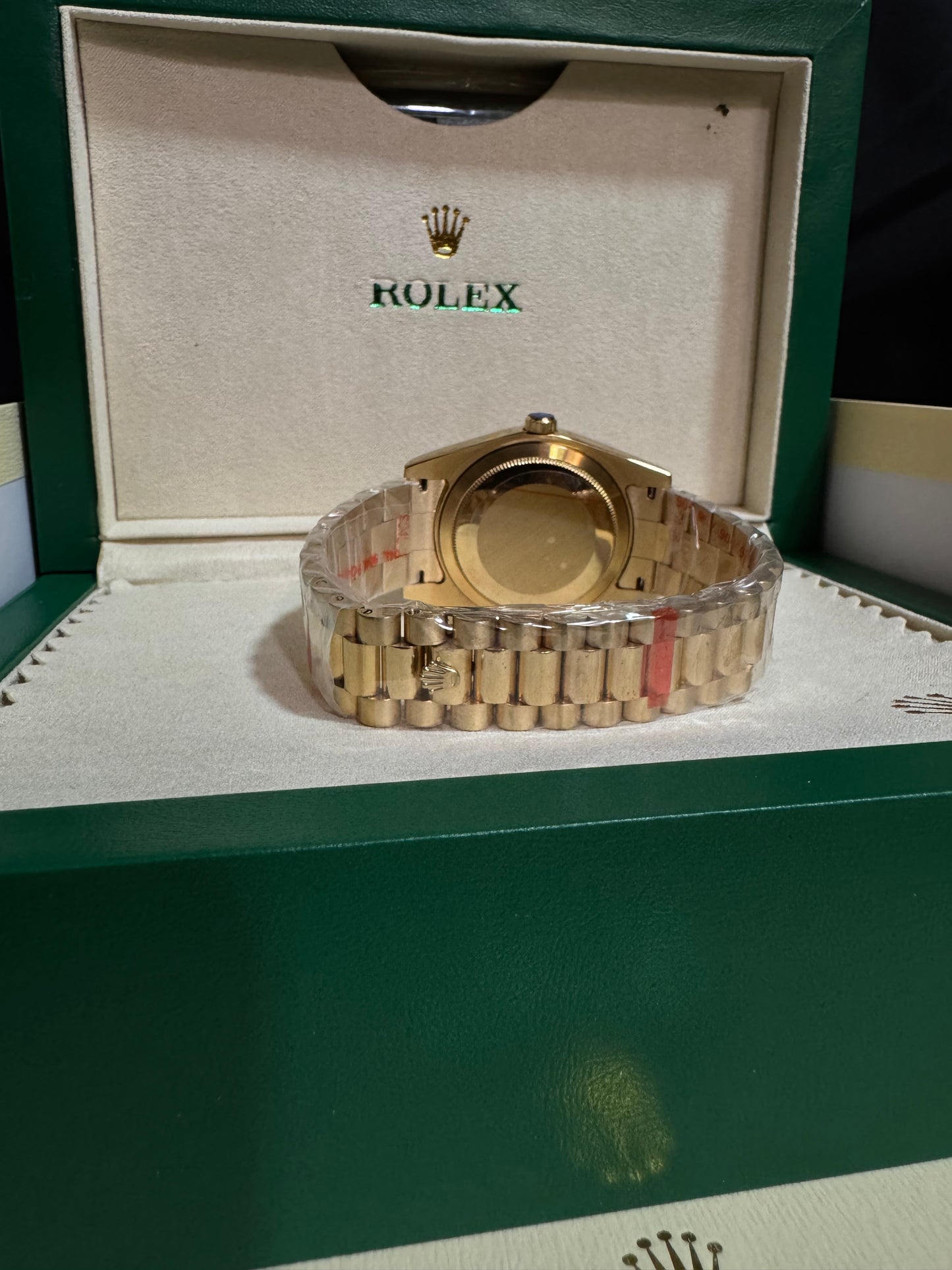 Rolex Day Date Presidente Negro Diamante