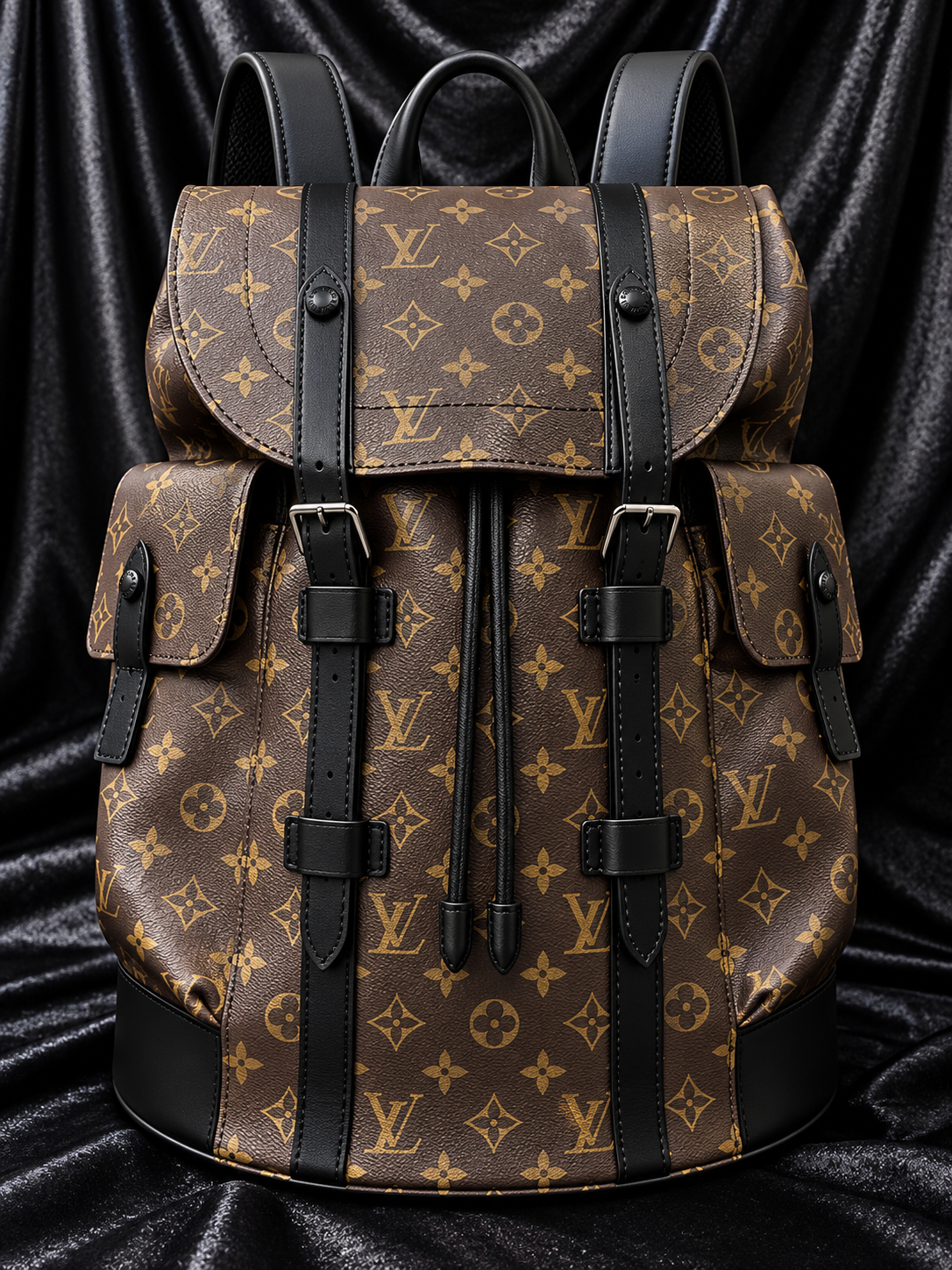 Louis Vuitton Christopher Backpack MM Classic Monogram